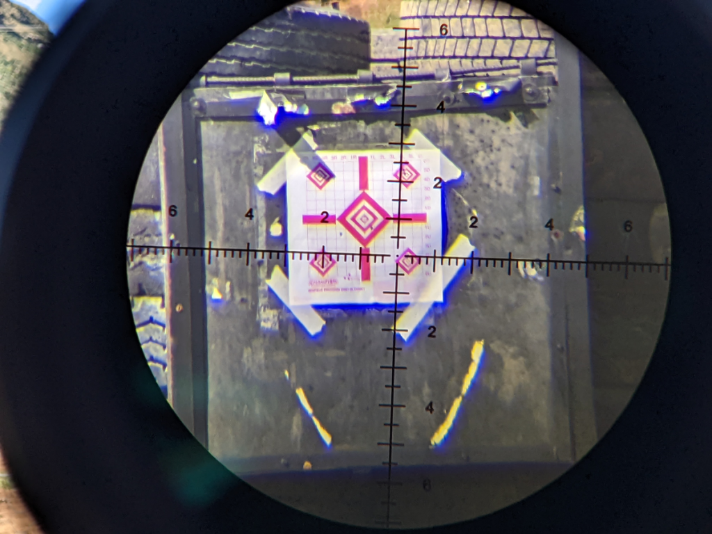 rifle scope ruler