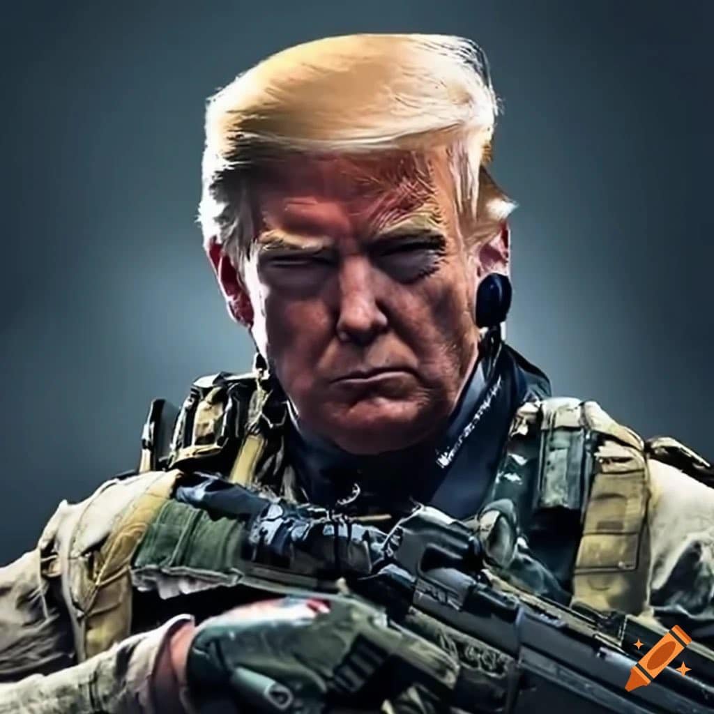 cod mw3 trump skin