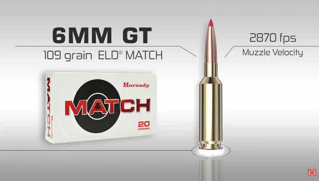 hornady 6mm gt match
