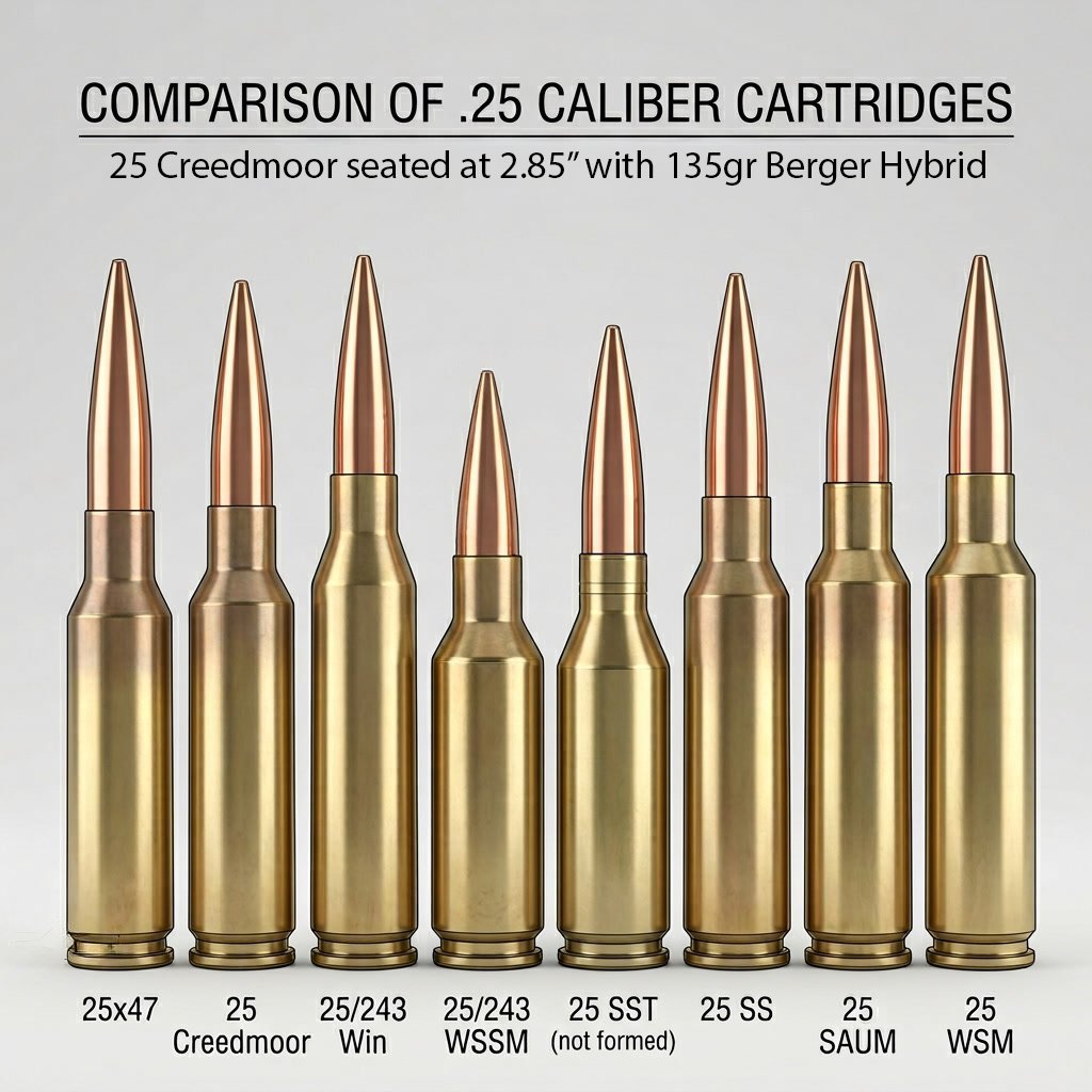 25 cal cartridges