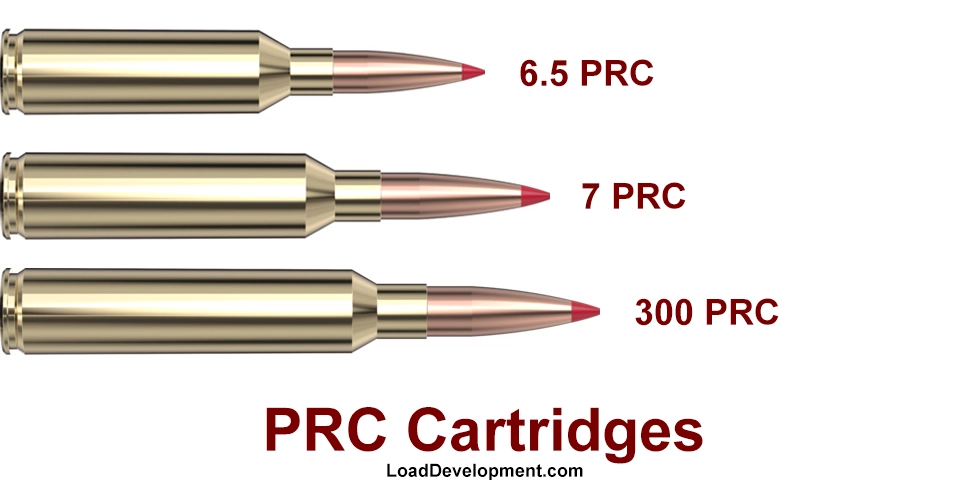 Hornady PRC cartridges compared, 6.5PRC vs 7mm PRC vs 300 PRC